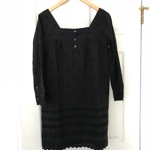 Madewell eyelet black dress XS - Picture 5 of 7